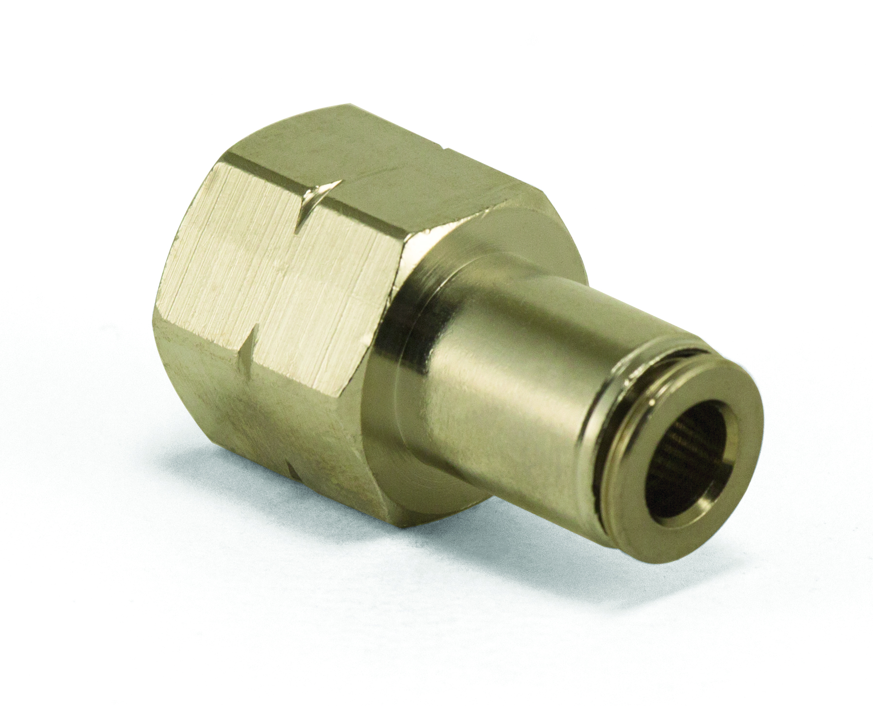 Air Lift 21810 FITTING 1/4\"PTC-1/4\"FNPT
